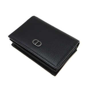 Dior Business card holder Wallet Case Black